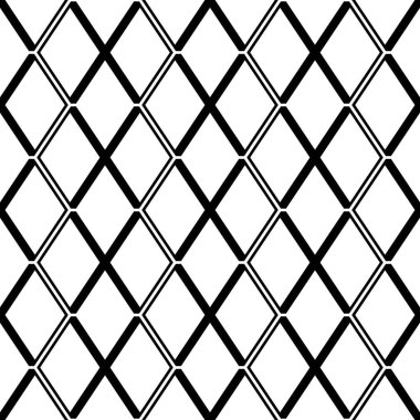 Kusursuz mozaik desen. Rhombuses süsü. Pastil ızgara arka planı. Eski etnik motif. Duvar kağıdını rendele. Parke fon. Dijital kağıt, web tasarımı, tekstil baskısı. Elmas vektör illüstrasyonu.