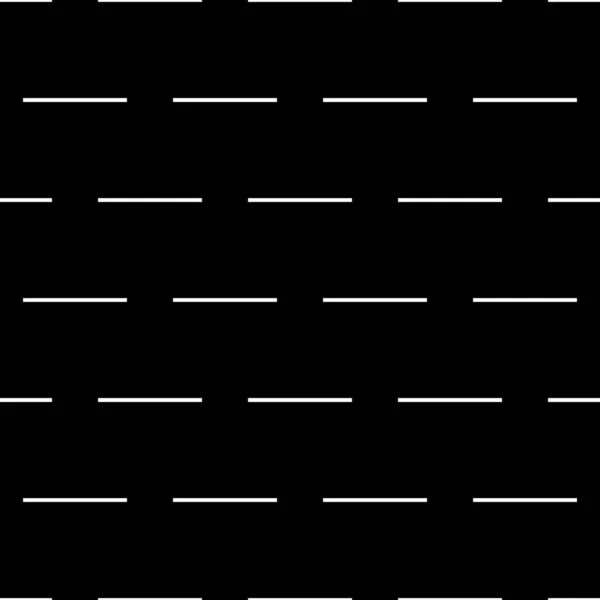 Naadloos Oppervlaktepatroon Met Strepen Gebroken Lijnen Dashboard Motief Horizontale Balken — Stockvector