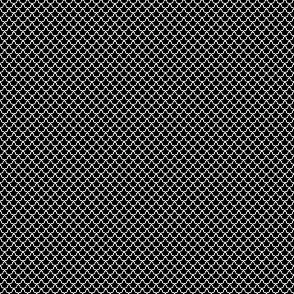 Μαύρο Αλληλένδετες Μορφές Tessellation Μαύρο Φόντο Εικόνα Φυτικά Σχήματα Εθνοτικά — Διανυσματικό Αρχείο