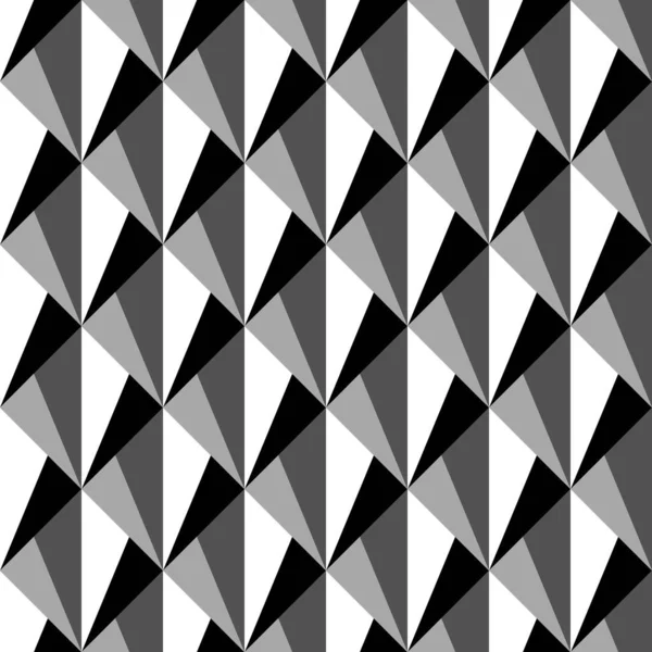 Triangles Entrelacés Fond Tessellation Image Avec Pétoncles Répétés Échelle Modèle — Image vectorielle