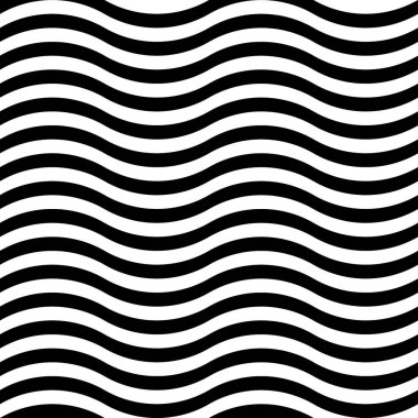Kıvırcık çizgiler. Tırtıklı çizgiler. Dalgalar motifi. Dalgalı doğrusal süslemeli kusursuz yüzey dizaynı. Tekrarlanan kıvrımlar duvar kağıdı. Dalga biçimi resmi. Web tasarımı için dijital kağıt, tekstil baskısı. Vektör