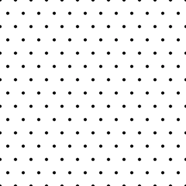六角形でシームレスな表面パターンデザイン 白い背景に黒の数字を繰り返します ハニカム壁紙 ポリゴンモチーフ ページフィル ウェブデザイン テキスタイルプリント用のデジタルペーパー ベクトルアート — ストックベクタ