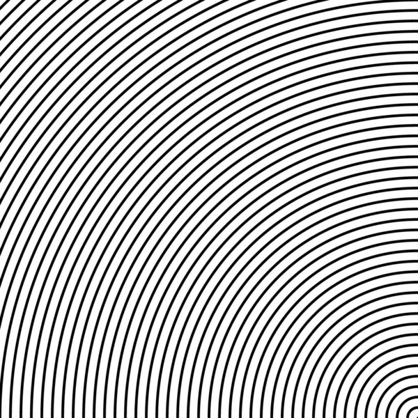 Oberflächengestaltung Mit Symmetrischen Kurven Als Ornament Abgerundete Farblinien Streifenmotiv Vinyltapete — Stockvektor