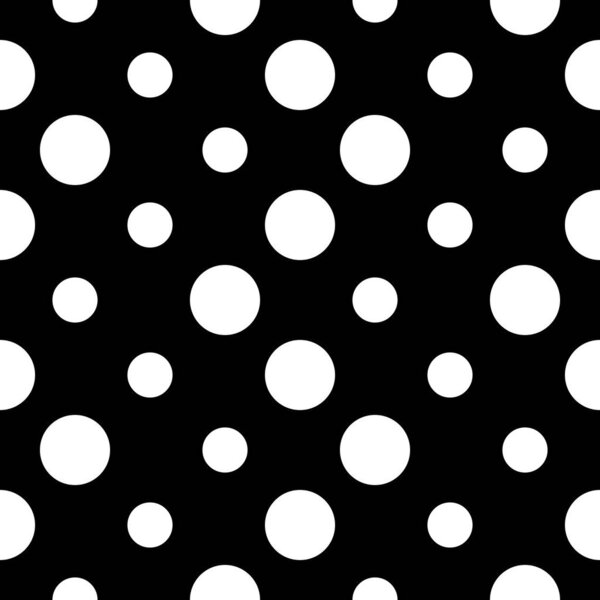 Круги бесшовные. Украшение точек. Круг формирует фон. Мотив горошек. Фон округления. Точечные обои. цифровая бумага, текстильная печать, абстрактный вектор, веб-дизайн.