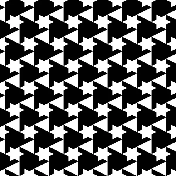 Yıldızlar, üçgenler, paralel kenarlar. Duvar kağıdı gibi görünüyor. Etnik motif. Basit bir süs. Geometrik arkaplan. Kusursuz desen. Dijital kağıt, tekstil baskısı, web tasarımı, soyut