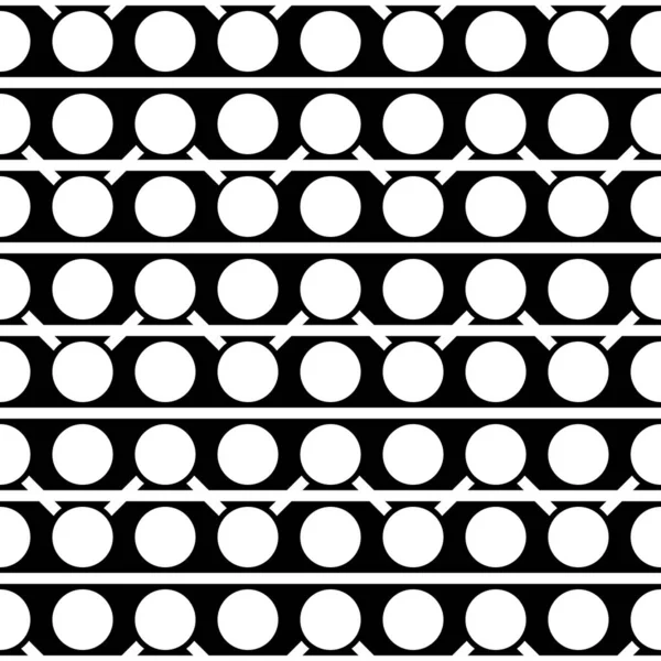 Cercles Lignes Ornement Fond Géométrique Ligne Forme Cercle Motif Sans — Image vectorielle