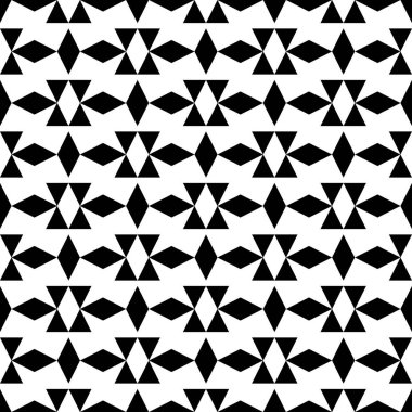 Kusursuz desen. Geometrik arka plan. Soyut arkaplan. Geometrik şekiller duvar kağıdı. Poligon motifi. Rhombuslar, üçgen süslemeler. Dijital kağıt, tekstil baskısı, web tasarımı. Vektör çizimi.