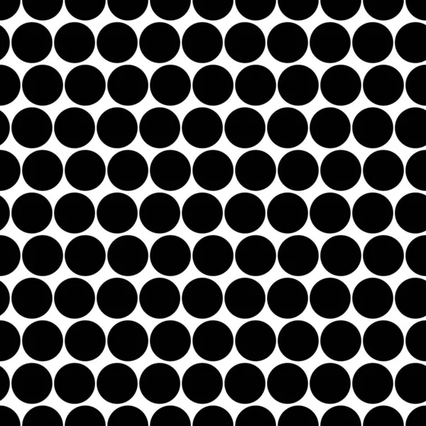 패턴이요 솔기없는 장식을 Dot Motif 입니다 반원형 배경이 저주받은 디지털 — 스톡 벡터