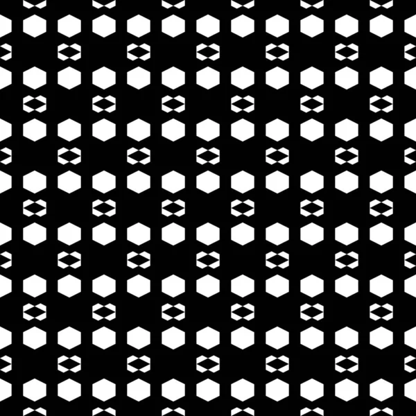 シームレスなパターン ポリゴンモチーフ 民族的なイメージ 幾何学的な背景 六角形 台形の装飾 抽象的な背景 幾何学的図形壁紙 デジタルペーパー テキスタイルプリント — ストックベクタ