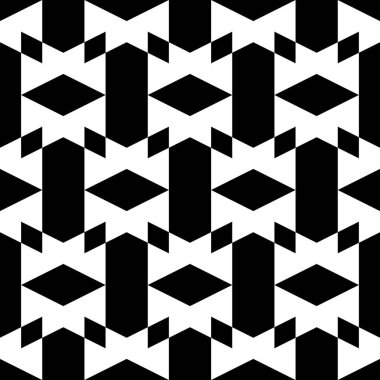 Geometrik arka plan. Kusursuz desen. Rhombuslar, süsler. Soyut arkaplan. Poligonlar duvar kağıdı. Etnik motif. Dijital kağıt, tekstil baskısı, web tasarımı. Vektör.