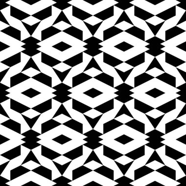 Kusursuz desen. Trapezyumlar, eşkenarlar, süsler. Geometrik arka plan. Poligon motifi. Geometrik duvar kağıdı. Soyut arkaplan. Dijital kağıt, tekstil baskısı, web tasarımı. Vektör çizimi.