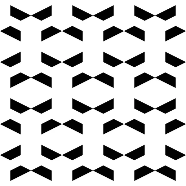 Naadloos Patroon Trapeziums Ornament Geometrische Achtergrond Polygonen Motief Geometrische Figuren — Stockvector