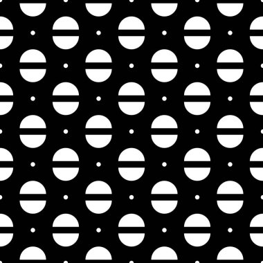 Mini daireler, yarım daireler, kusursuz desenler. Halk duvar kâğıdı. Etnik süs. Geometrik arkaplan. Kabile motifi. Yarı daire, nokta şekilleri arkaplan. Geometrik vektör. Tekstil baskısı, soyut resim.