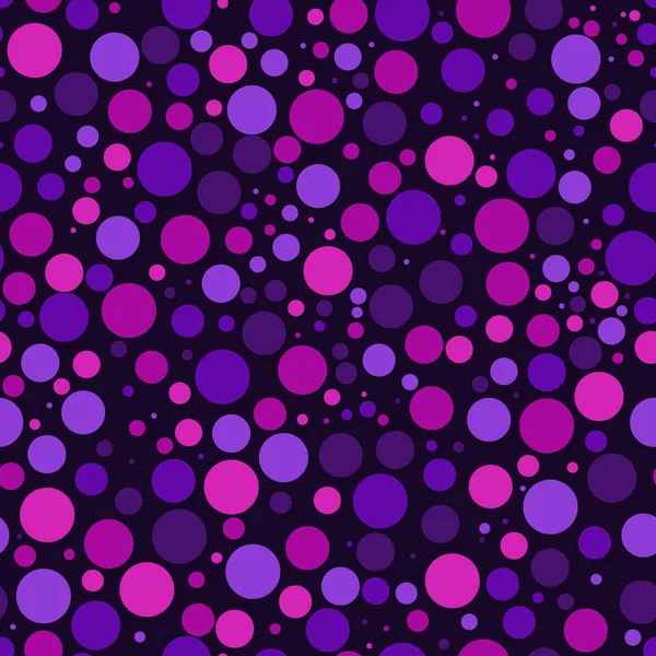 Mini dairesel kusursuz desen. Geometrik yüzey izi. Tekrarlanan düzensiz polka nokta, kabarcık motif süsü. Coğrafi noktalı süs arka planı. Modern tasarım dokusu. Vektör soyut duvar kağıdı