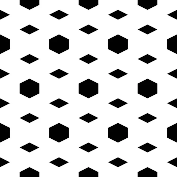 Patrón Sin Costuras Rombos Adornos Hexagonales Papel Pintado Geométrico Fondo — Archivo Imágenes Vectoriales