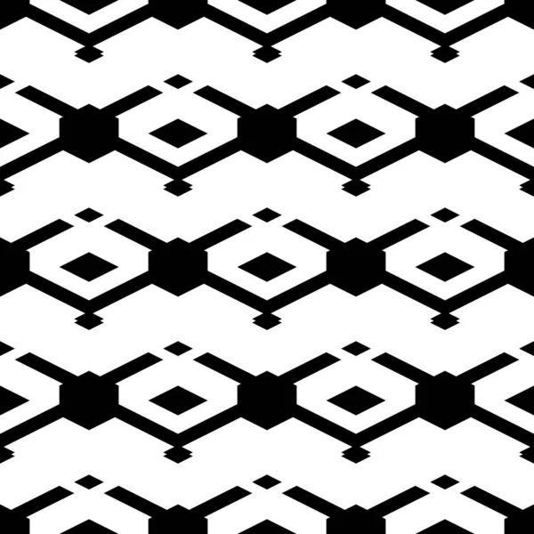 シームレスなパターン 菱形の飾りだ 幾何学的背景 単純な形状の背景 民族の壁紙 ポリゴンモチーフ デジタルペーパー テキスタイルプリント ウェブデザイン ベクターアートワーク — ストックベクタ