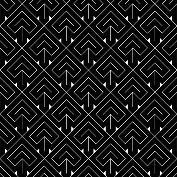 Arrows. Japanese motif. Ethnical wallpaper. Ancient mosaic backdrop. Oriental pattern background. Ethnic ornament. Folk image. Digital paper, textile print, web design. Seamless art illustration. — Stock Illustration Arrows Japanese Motif Ethnical Wallpaper Ancient Mosaic Backdrop Oriental Pattern Vector Graphics