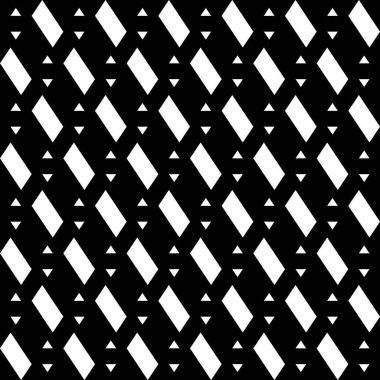 Kusursuz vektör. Etnik süs. Üçgenler, paralel kenarlar. Dörtgen, üçgen şekilli arka plan. Geometrik desen. Dijital kağıt, web tasarımı, tekstil baskısı, soyut duvar kağıdı