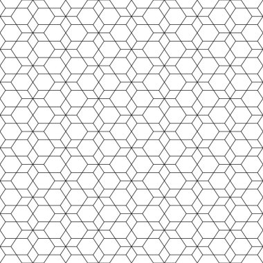 Rhombuslar, altıgenler, elmaslar, pastiller. Mozaik. Şebeke arka planı. Etnik fayans motifi. Geometrik ızgara duvar kağıdı. Poligonlar arka plan. Dijital kağıt, web tasarımı, tekstil baskısı. Kusursuz soyut desen.