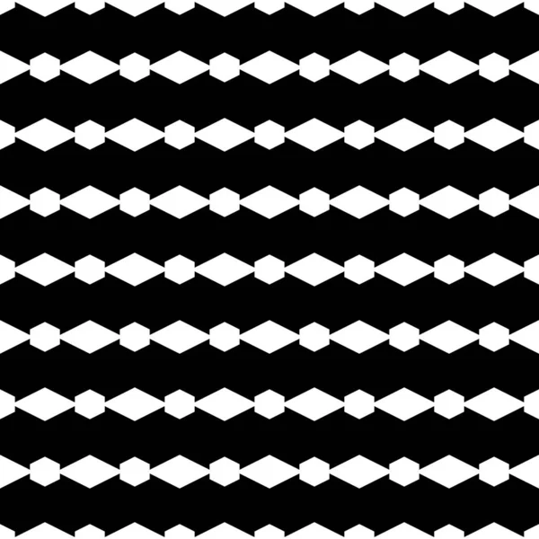 Seamless Ornament Geometrical Wallpaper Ethnic Image Polygons Motif Rhombuses Hexagons — Stock Vector