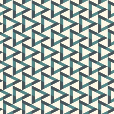Çağdaş geometrik desen. Tekrarlanan üçgen motifi. Modern jeo soyut arkaplan. Kusursuz yüzey tasarımı. Süslü duvar kağıdı. Dijital kağıt, tekstil baskısı. Vektör illüstrasyonu
