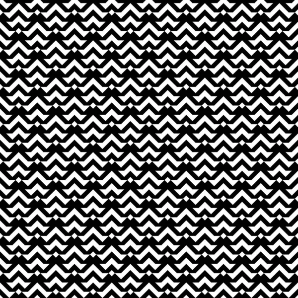 Nahtloses Muster Kurven Polygone Illustration Volkstümliches Motiv Klammern Schecktapeten Chevrons — Stockvektor
