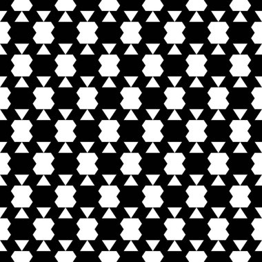 Kusursuz desen. Üçgenler, süslemeler. Basit şekiller arka plan. Etnik motif. Geometrik arkaplan. Dijital kağıt, tekstil baskısı, soyut. Poligonlar duvar kağıdı. Vektör