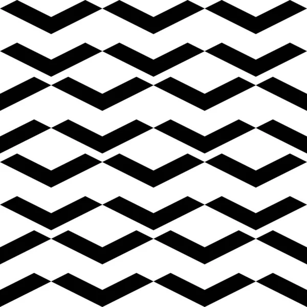 Nahtloses Muster Chevrons Ornament Kurven Tapete Winkel Klammern Hintergrund Volkstümlicher — Stockvektor