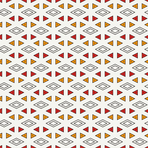 Сучасний Геометричний Малюнок Повторюваний Орнамент Трикутників Сучасний Гео Абстрактний Фон — стоковий вектор