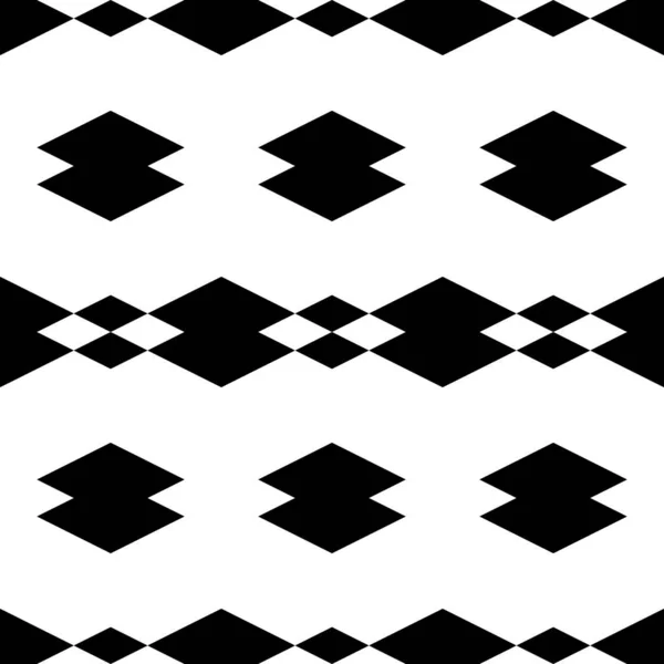 无缝图案 简单的形状背景 多边形的主题 几何背景 Rhombuses Figures Ornament 几何墙纸 数码纸 纺织品印刷 — 图库矢量图片
