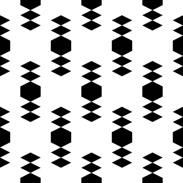 Modèle Sans Couture Fond Géométrique Papier Peint Quadrangulaire Formes Hexagonales — Image vectorielle