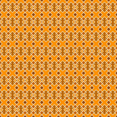 Etnik, kabilesel, pürüzsüz yüzey deseni. Nakış süsü gibi. Halkın geçmişi. Tekrarlanan geometrik semboller motifi. Folklorik duvar kağıdı. Hassas dijital kağıt, tekstil baskısı. Vektör sanatı