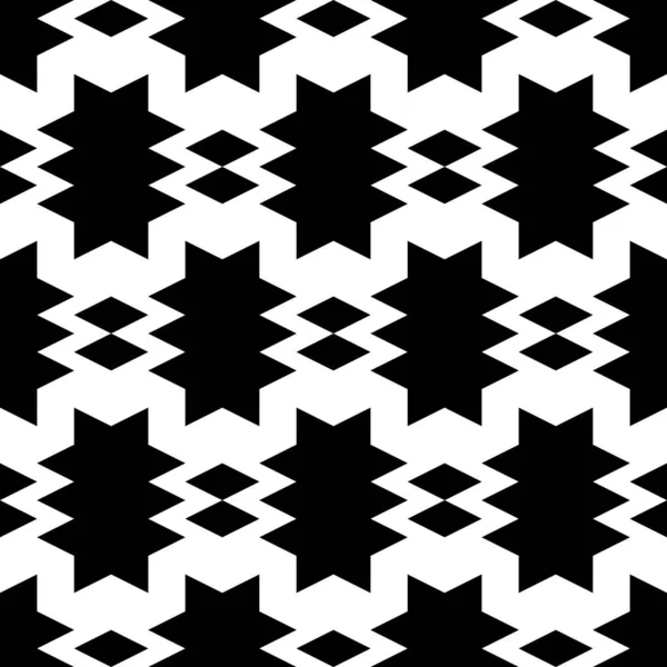 无缝图案 Rhombuses Figures Ornament 几何背景 简单的形状背景 几何墙纸 多边形的主题 数码纸 纺织品印刷 — 图库矢量图片
