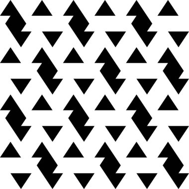 Kusursuz desen. Üçgenler, süslemeler. Poligonlar duvar kağıdı. Basit figürler. Etnik motif. Geometrik arkaplan. Dijital kağıt, tekstil baskısı, web tasarımı, soyut. Vektör.