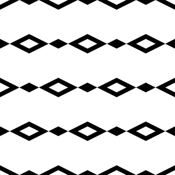 Бесшовный Орнамент Шаблон Ромбов Бриллиантовый Фон Lozenges Обои Этнические Мотивы — стоковый вектор