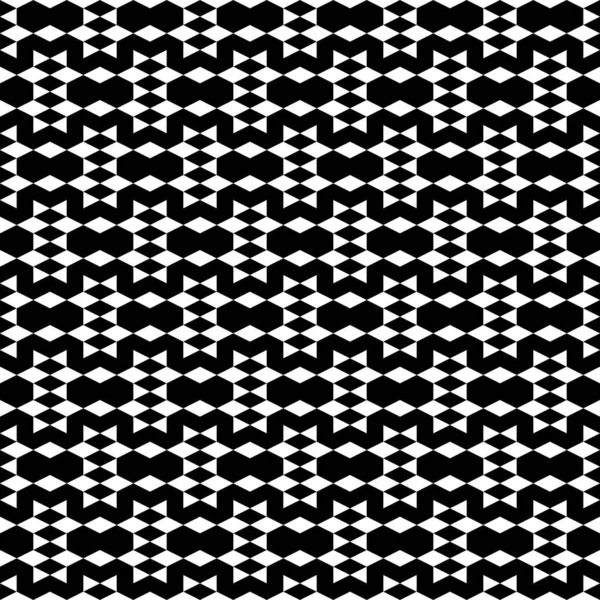 Sømløse Mønster Polygoner Baggrund Rhombusser Trekanter Figurer Ornament Enkle Former – Stock-vektor