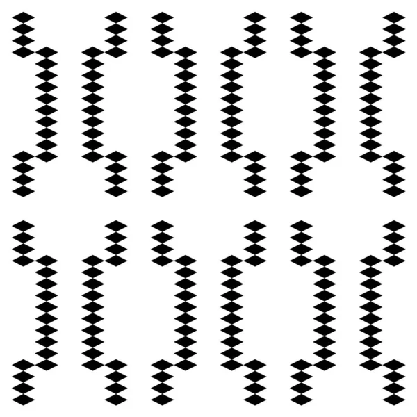 Sömlöst Mönster Rhombussprydnad Diamanter Bakgrund Lozenges Tapeter Etniskt Motiv Geometrisk — Stock vektor