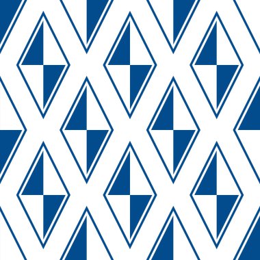 Diamonds, rhombuses, lozenges, tiles seamless pattern. Folk ornament. Geometrical background. Ethnical textile print. Retro motif. Ethnic ornate. Geometric image. Tribal wallpaper. Abstract vector.