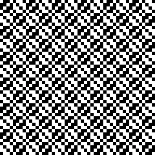 Squares Figures Seamless Pattern Tribal Motif Checks Shapes Ornate Folk — ストックベクタ