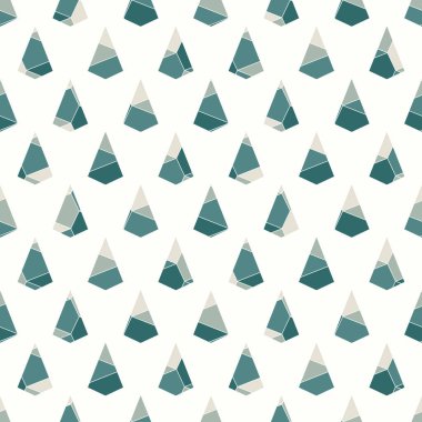 Çatlak taşlı pürüzsüz yüzey deseni. Tekrarlanan mini üçgenler soyut duvar kağıtları. Bozulmuş uçurtma şekilleri motifi. Geometrik şekilli modern baskı. Dijital kağıt, tekstil baskısı, sayfa doldurma. Vektör