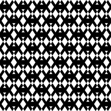 Kusursuz desen. Rhombuslar, üçgen süslemeler. Poligonlar duvar kağıdı. Basit figürler. Etnik motif. Geometrik arkaplan. Dijital kağıt, tekstil baskısı, web tasarımı, soyut. Vektör