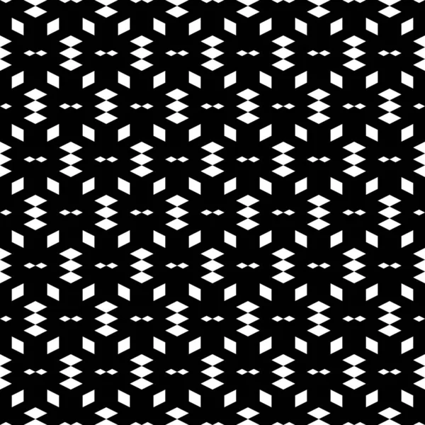 Seamless Pattern Lozenges Wallpaper Rhombuses Ornament Diamonds Backdrop Ethnic Motif — Stock Vector
