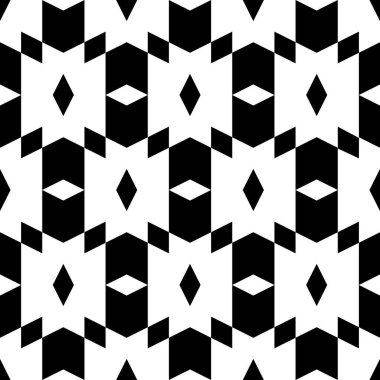 Etnik motif. Kusursuz desen. Rhombuslar, süsler. Soyut arkaplan. Poligonlar duvar kağıdı. Dijital kağıt, tekstil baskısı, web tasarımı. Geometrik arka plan. Vektör.