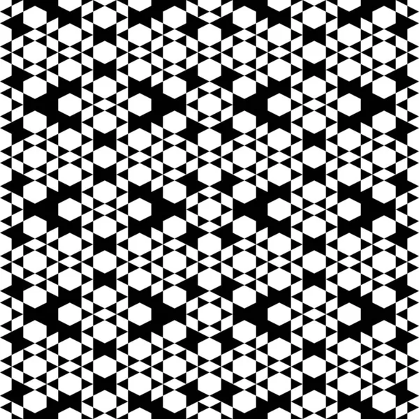 Problemfri Mønster Polygoner Tapet Abstrakt Baggrund Hexagoner Romber Trekanter Figurer – Stock-vektor