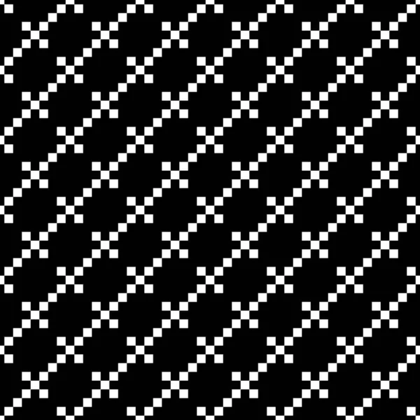 シームレスなパターン 正方形のイラスト タイルの壁紙 民族モチーフ 幾何学的背景 四角形の背景 デジタルペーパー テキスタイルプリント ウェブデザイン 飾りを確認しろ — ストックベクタ