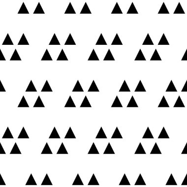 Kusursuz desen. Üçgen şekilli duvar kağıdı. Geometrik arka plan. Üçgen süslemesi. Etnik motif. Geometrik şekiller arka plan. Dijital kağıt, tekstil baskısı, web tasarımı, soyut. Vektör çizimi