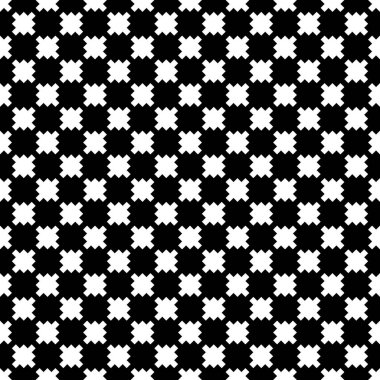 Kusursuz desen. Antik mozaik. Etnik kökenli. Kabile motifi. Süs figürleri. Haç çizimleri. Kabile duvar kâğıdı. Halk görüntüsü. Dijital kağıt, web tasarımı, tekstil baskısı. Vektör çizimi