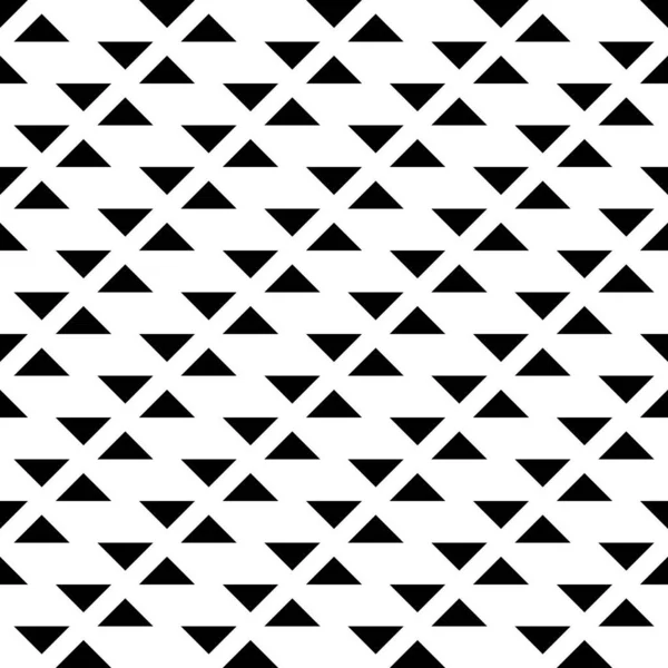 Modèle Sans Couture Ornement Triangles Papier Peint Géométrique Formes Triangulaires — Image vectorielle