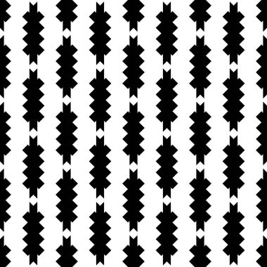 Kusursuz desen. Elmaslar, üçgen şekiller, çokgenler duvar kağıtları. Karabasanlar, üçgenler, süsler. Etnik motif. Formlar, arkaplanı kontrol edin. Geometrik arka plan. Tekstil baskısı. Vektör çizimi