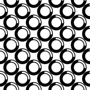 Şekil verilmiş daireler. Dairesel şekiller kusursuz süs. Geometrik motif. Yuvarlak arka plan. Çember şekilleri süslenir. Etnik imaj. Dijital kağıt, tekstil baskısı, web tasarımı, soyut, vektör sanatı